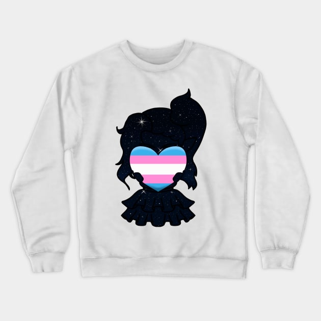 TRANSGENDER PRIDE Crewneck Sweatshirt by Burrrrrittttooooo's Closet